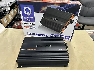 Quantum Audio QEA800.4 STRONG 3200 Watts 4 Channel Car Amplifier - New Amp! • $139.99