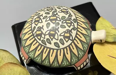 Mata Ortiz Pottery Martha Hernandez Small Turtle Bees Paquime Folk Art Mexican • $24
