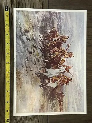 CM Russell - Original 8 Prints - Western Scenes • $59.99
