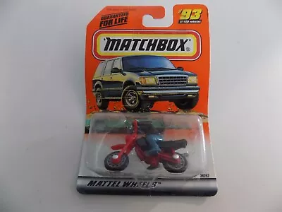 Matchbox Series 19 Dirt Bike #93 New On Card • $4.99