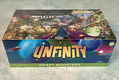 MTG Magic The Gathering Unfinity Draft Booster Box New Sealed • £89.49