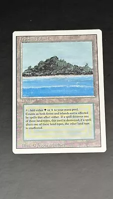 MTG TROPICAL ISLAND Dual Land Magic The Gathering Revised Ed NM/ NEVER PLAYED! • $550