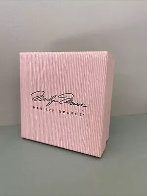 Marilyn Monroe Jewelry Collection EMPTY Pink Jewelry Box • $12