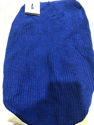 Zack And Zoey Shaker Knit Sweater Size Large Blue  • $29.99