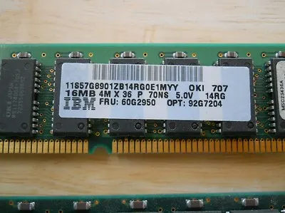 IBM Memory SIMM RS6000 PSeries 16MB 57G8901 60G2950 92G7204 70ns 72 Pin - Tested • £24.11