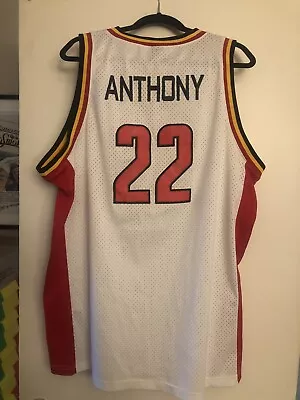 Carmelo Anthony Oak Hill Academy Jersey Jordan Sz XL White • $35