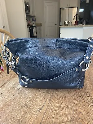 90s Vintage Coach Purse Leather And Chains  • $30