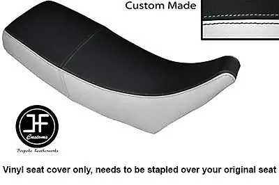 Black & White Automotive Vinyl Custom Fits Honda Mtx 125 Dual Seat Cover Only • £108.18