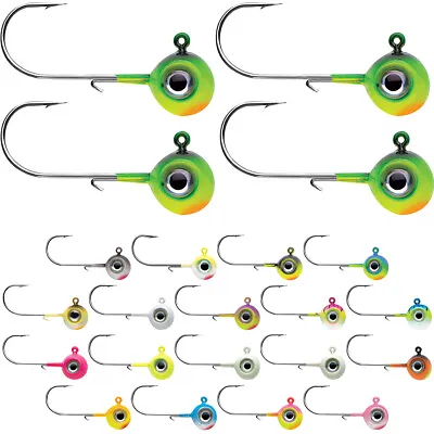 VMC 3/8 Oz. Neon Moon Eye Jig - 4 Pack • $11.25