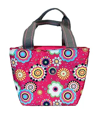 Igloo 70’s Retro Flowers Bohemian Inspired Insulated Lunch Tote • $20