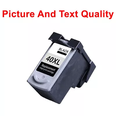 1BK Ink For PG40 Pixma IP1200 IP1300 IP1600 IP1700 IP1800 IP1900 • £15.99