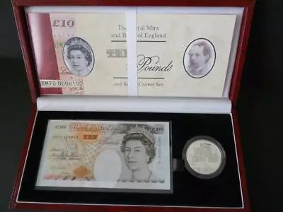 Debden C120 Royal Mint 1996 Kentfield HM70 £10+ Silver Proof £5 Coin In Red Case • £140