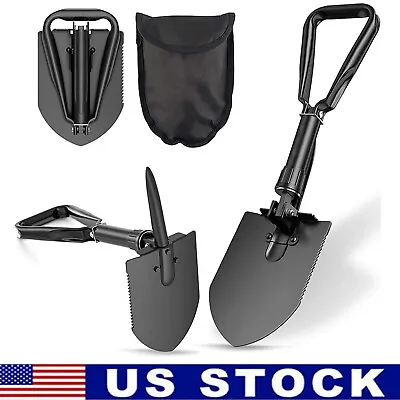 Outdoor Camping Shovel 4 In 1 Multifunctional Shovel Folding Military Shovel • $12.34