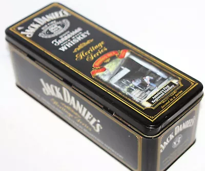 Vintage Jack Daniels 1886 Whiskey Heritage Series Hinged Metal Tin (EMPTY) • $12.99