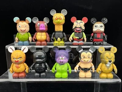 Disney Parks Vinylmation Lot Of 10 Figures Assorted Vinyl Figurines • $22.49