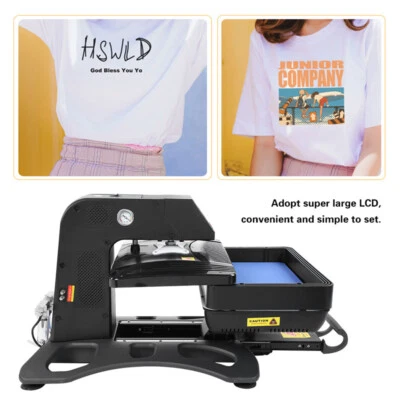 $1150 • Buy Intbuying 110V 3D Pneumatic Vacuum Sublimation Heat Press Machine 9.8*15 Inch
