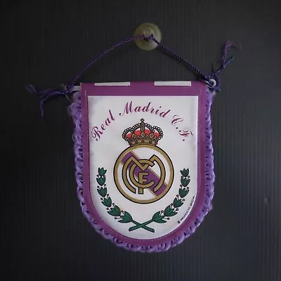 Flag Vintage Club Football Réal Madrid CF Sport Collection Spain N5653 • $97.34