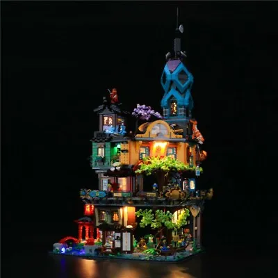 LED Lighting Kit For LEGO NINJAGO City Gardens 71741 Light Kit ONLY  • $119.99