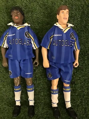 INCREDIBLY RARE Chelsea 90’s X2 Figures Coors Home Kit | Shirt Ruud Gullit • £65