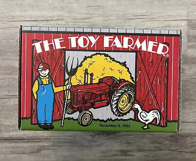 Ertl 1/16 Massey-Harris 55 Tractor Toy Farmer 1992 Mint/ Box W/ COA • $40