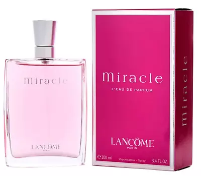 Miracle By Lancome 3.4 Fl Oz L'Eau De Parfum Spray Women New • $39.97
