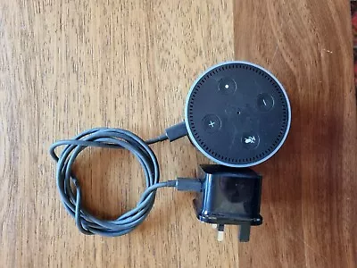 Alexa Amazon Echo Dot Black Smart Bluetooth Speaker • £22