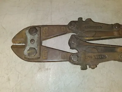 VINTAGE H.K. PORTER  BOLT CUTTERS No. 1 CUTTER HKP GREAT SHAPE Made In USA • $24.99