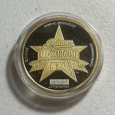 1997 Enviromint All Star Game Cleveland Indians Proof Silver Art Round 1 .999ozt • $60