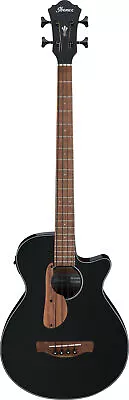 Ibanez AEGB24E AEG Acoustic-electric Bass Guitar - Black High Gloss • $449.99