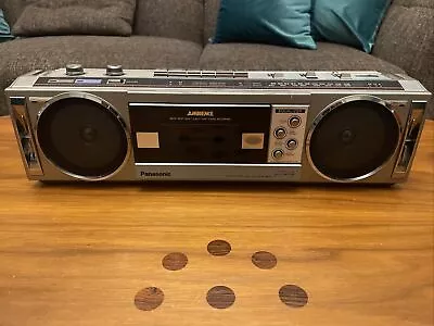 Vintage Panasonic RX-F4 Ambience Boombox Radio Cassette Player Recorder - Works! • $49.99