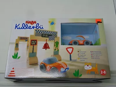 Theme Set Race Track Haba Kullerbri Wood Toys  EZ494 • $24.95