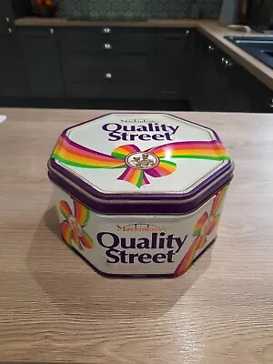 £15 • Buy Vintage EMPTY 2kg Quality Street Mackintosh Retro Sweet Tin Christmas Xmas