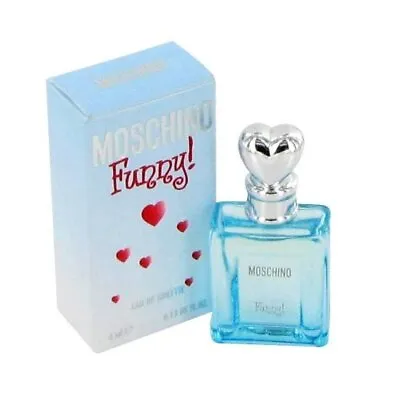 Moschino Funny 0.13 Oz EDT Eau De Toilette Miniature Womens Perfume 4 Ml NIB • $11.99