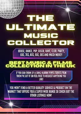 Mastermix Music Collection 1960 - 2024 -- MASSIVE MUSIC COLLECTION • £0.99