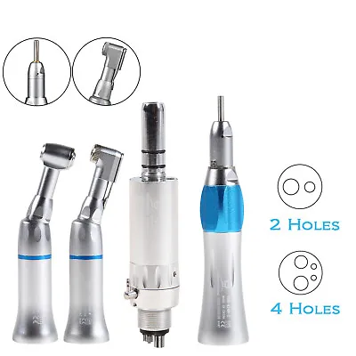 NSK Style Dental Slow Low Speed Handpiece Contra Angle Straight Micromotor 2h/4h • $16.99