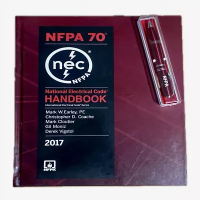 National Electrical Code Handbook 2017 Harcover With Ball Pen • $115.49