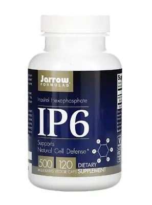 Jarrow Formulas IP6 Inosithexaphosphate 500 Mg 120 Herbal Capsules • £17.52