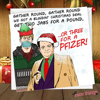 Only Fools And Horses Christmas Card Funny Christmas Cards For Him Del Boy • £2.99