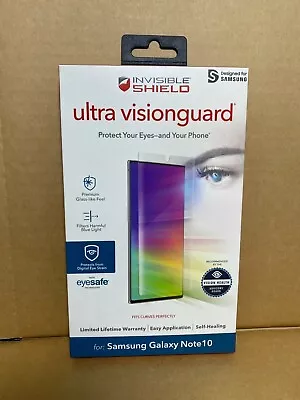 Zagg Invisible Shield Ultra Visionguard - Samsung Galaxy Note 10 • $8