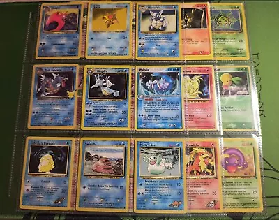 ✨Vintage Pokemon Collection Lot Binder 27 Cards! Venusaur + Kingdra + Shadowless • $15.50