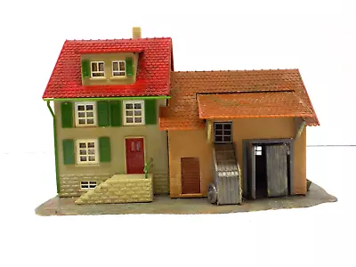 Faller Ho Scale Village Inn & Work Shop ~ Built • $12.99