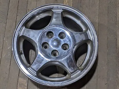 00-04 Ford Mustang Wheel Chrome Steel 5x4 Lug 5 Spoke 16x6.5 Centercap Stock OEM • $80