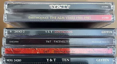 Y & T Y And T Y&T BIG CD LOT 10 Titles Live And Studio RARE • $39.99