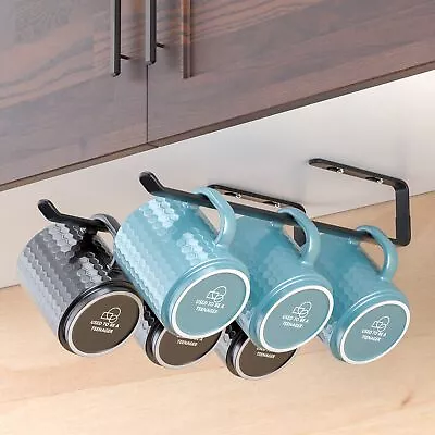 Mug Holder 2 Pack Metal Sturdy Mug Tree Coffee Bar Accessories Hanging Coffee Cu • $9.69