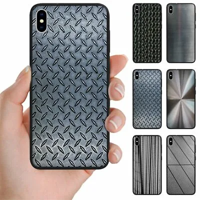 For Huawei Series - Steel Iron Metal Print Pattern Mobile Phone Back Case Cover  • $9.98