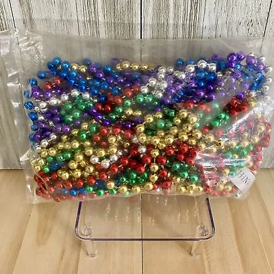 NEW!! Mardi Gras Beads | Mardi Gras Supplies | Party Beads | 1 Dozen 60” Round • $9.95