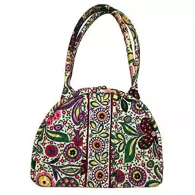 Vera Bradley Eloise Viva La Vera Kiss Lock Purse Clam Shell Purse • $40