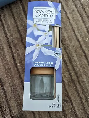 Yankee Candle Midnight Jasmine Reed Diffuser Brand New • £14.99