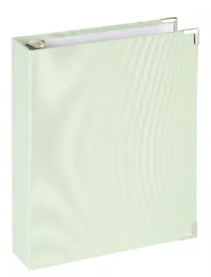 Office Depot Mini Fabric 3-Ring Binder 1  Round Rings Mint Green • $13.95