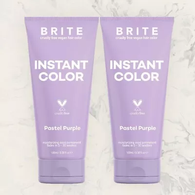 BRITE Pastel Purple Wash-in Colour Shampoo 150ml X2 • £14.49
